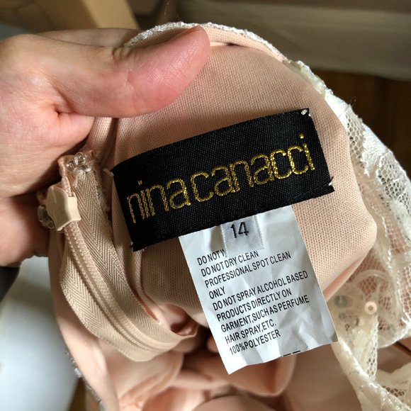 Nina Canacci Lacy Wedding Dress - Picture 7 of 13